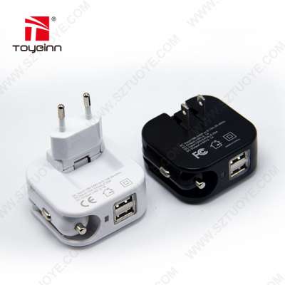 Dual USB Car/Home Charger And Wall Phone Charger Fast Car Usb Charger USB Device