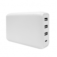 Multi USB Charger 3USB & Type C PD 45W USB Charging Station 4-Port Multicharger USB Port 4