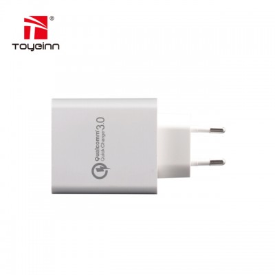 QC 3.0 wall charger for iPad/iPod/iPhone/smart phone USB power adapter