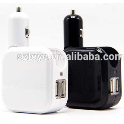 Fast Charging Mobile Phone Accessories Dual USB Wall Charger/ Quick Home Charger