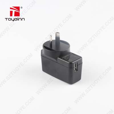 SAA C-Tick RCM Approved USB Charger Australian Plug 10W 5V 2000MA AC DC Adapter 5V 2A USB Charger AU